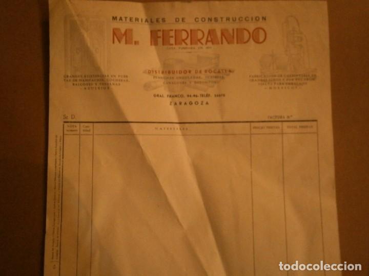 Outros artigos de papel: MATERIALES DE CONSTRUCION M.FERRANDO (ZARAGOZA)