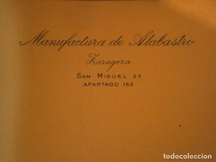 Outros artigos de papel: MANUFACTURA DE ALABRASTRO (ZARAGOZA)
