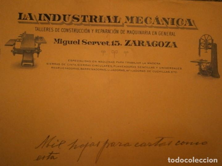 Outros artigos de papel: LA INDUSTRIAL MECANICA, MUGUEL SERVET (ZARAGOZA)