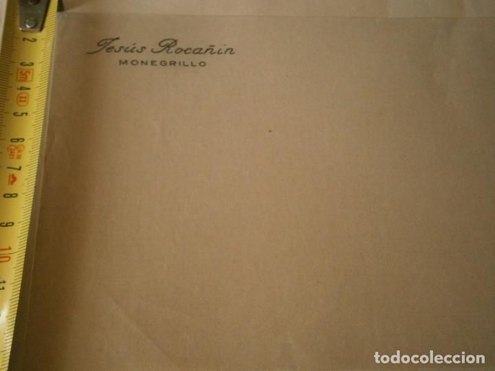 Outros artigos de papel: FACTURA A&Ntilde;OS 40/50, JESUS ROCA&Ntilde;IN MONEGRILLO