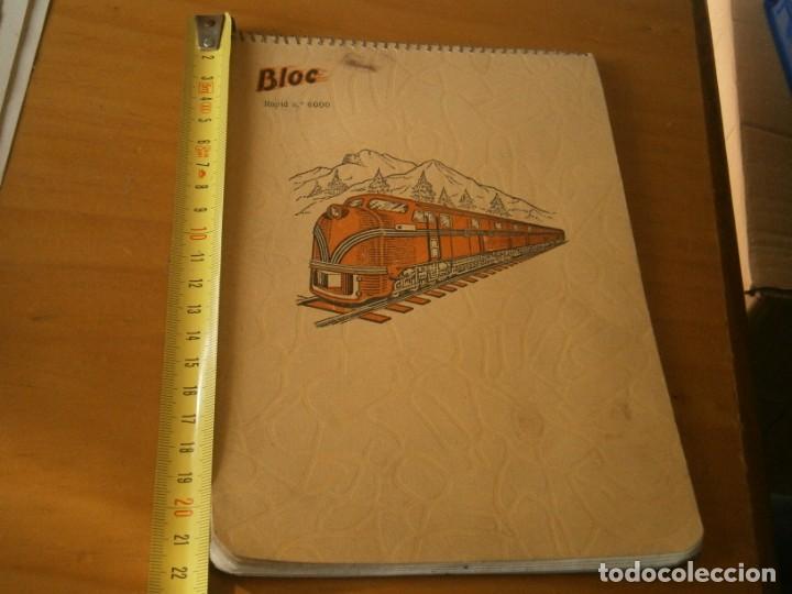 Collectionnisme Papier divers: CUADERNO A&Ntilde;OS 40/50, BLOC RAPID N. 6.000