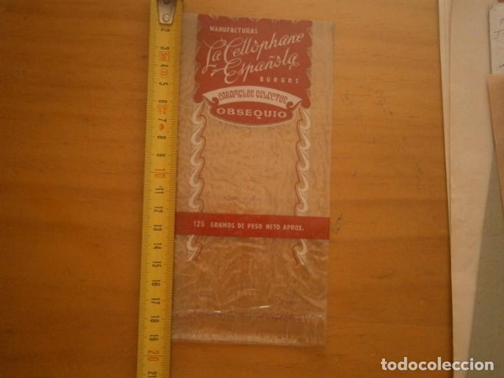 Collectionnisme Papier divers: EMBOLTORIO DE CARAMELOS DE LA CELLOPHANE ESPA&Ntilde;OLA (BURGOS)