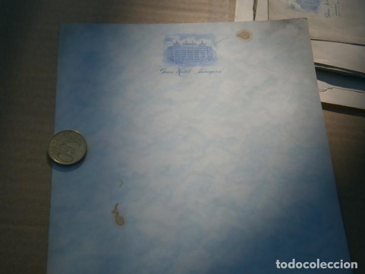 Collectionnisme Papier divers: GRAN HOTEL-ZARAGOZA &uacute;nica