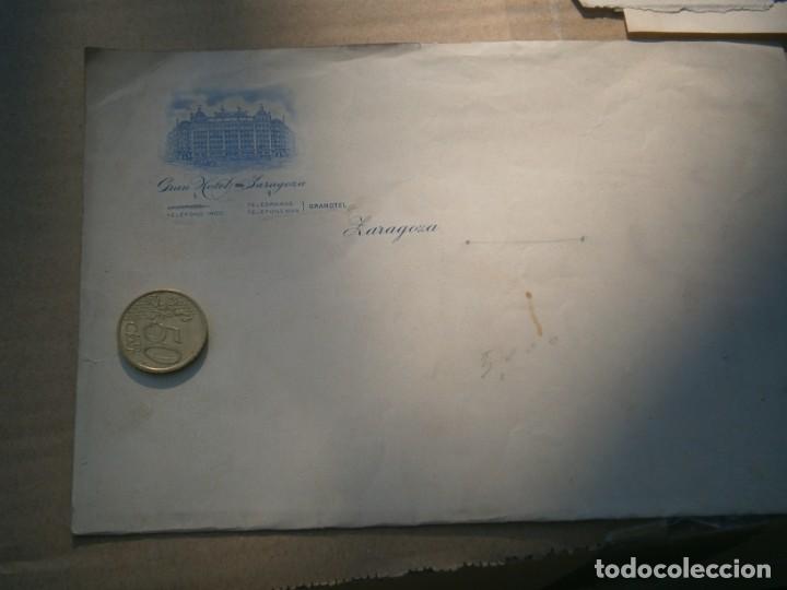 Collectionnisme Papier divers: GRAN HOTEL-ZARAGOZA &uacute;nica