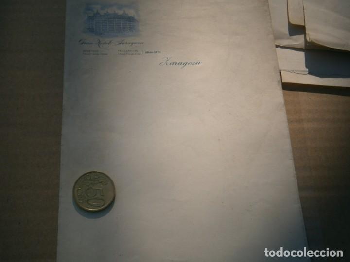 Collectionnisme Papier divers: GRAN HOTEL-ZARAGOZA &uacute;nica