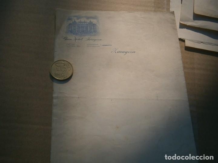 Collectionnisme Papier divers: GRAN HOTEL-ZARAGOZA &uacute;nica