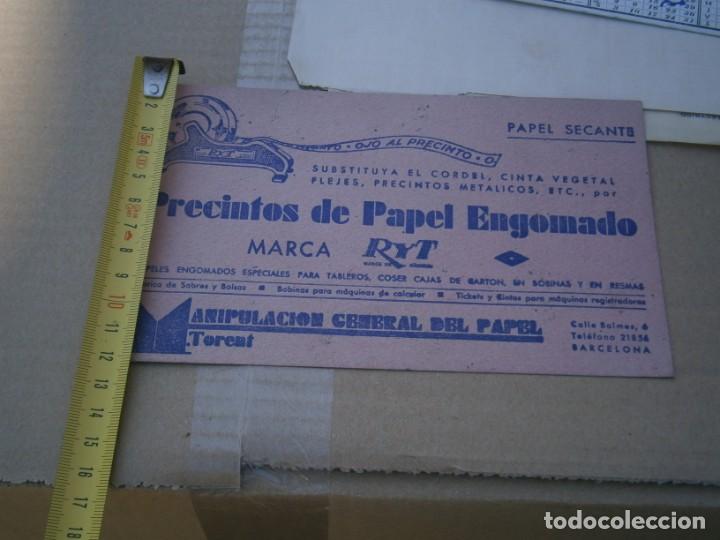 Collectionnisme Papier divers: PRECINTOS DE PAPEL ENGOMADO, MARCA RYT