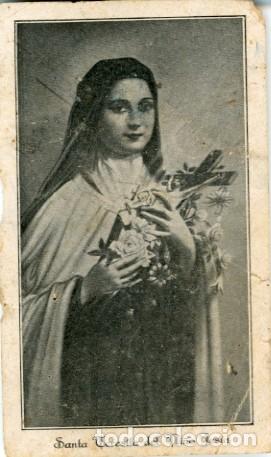 Outros artigos de papel: Estampa, Santa Teresita del Ni&ntilde;o Jes&uacute;s.