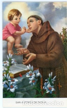 Otros Art&iacute;culos de Coleccionismo en Papel: Estampa, San Antonio de Padua. Responsorio a San Antonio.
