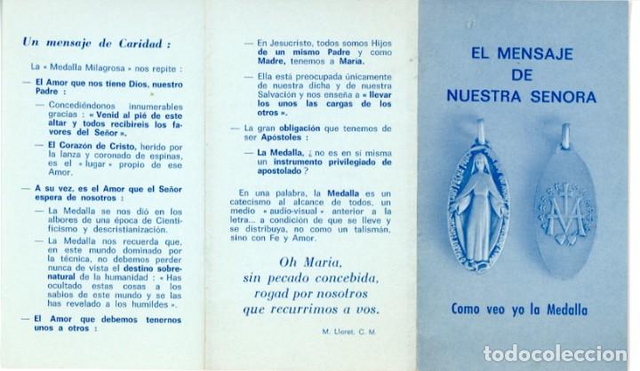 Paper Collecting Others: Tr&iacute;ptico, El Mensaje de Nuestra Se&ntilde;ora.
