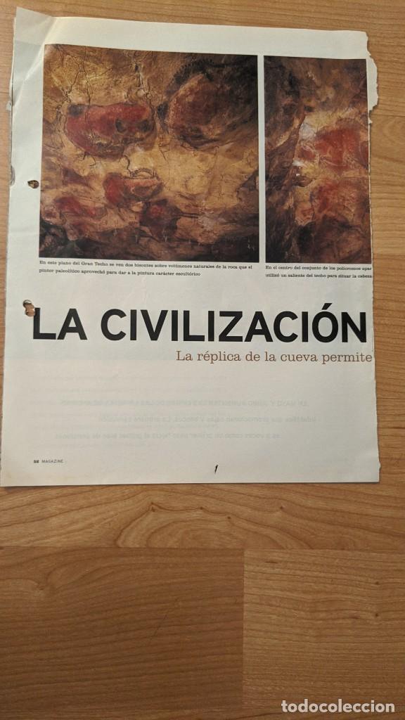 Paper Collecting Others: ANTIGUO ART&Iacute;CULO DE PRENSA &laquo;LA CIVILIZACI&Oacute;N DE ALTAMIRA&raquo; (5 P&Aacute;GS.)