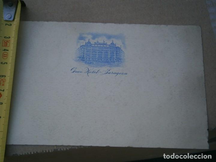 Outros artigos de papel: GRAN HOTEL-ZARAGOZA &uacute;nica