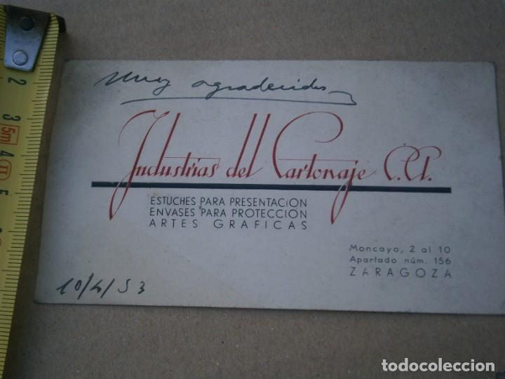 Outros artigos de papel: INDUSTRIAS DEL CARTONAJE (ZARAGOZA)