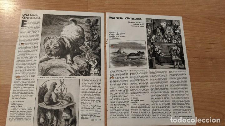 Sammelleidenschaft Andere Papierartikel: ANTIGUO ART&Iacute;CULO DE PRENSA &laquo;UNA NI&Ntilde;A CENTENARIA&raquo; (2 P&Aacute;G.)