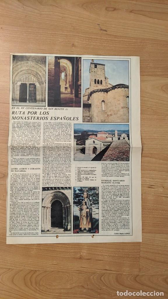 Paper Collecting Others: ANTIGUO ART&Iacute;CULO DE PRENSA &laquo;RUTA POR LOS MONASTERIOS ESPA&Ntilde;OLES&raquo; (1 P&Aacute;G.)