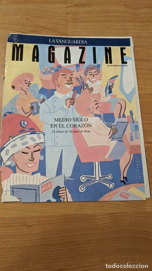Outros artigos de papel: ANTIGUO MAGAZINE LA VANGUARDIA &laquo;MEDIO SIGLO EN EL CORAZ&Oacute;N EL &Aacute;LBUM DE LOS 50 A&Ntilde;OS DE HOLA&raquo;
