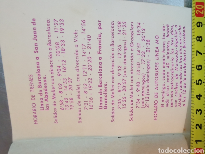 Otros art&iacute;culos de coleccionismo en papel: Programa de las fiesta Mayor de Mollet de 1951 - Foto 7