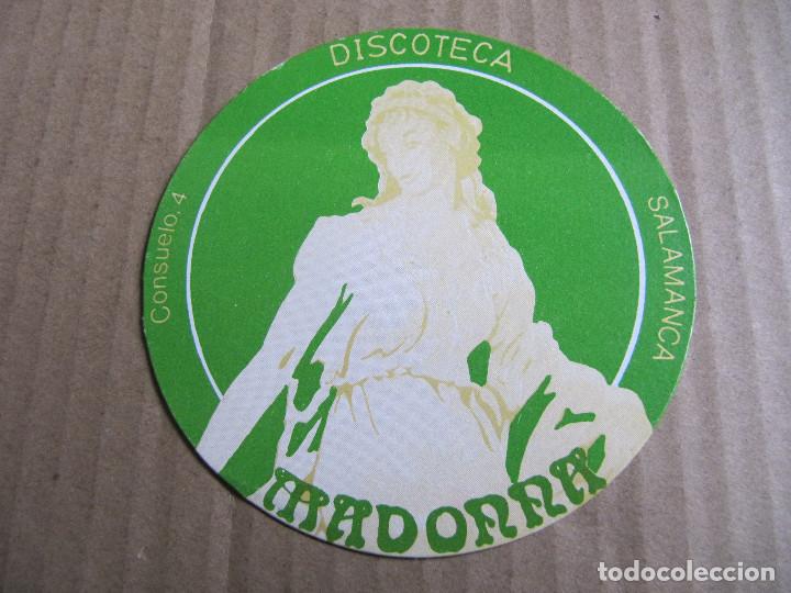 Otros Art&iacute;culos de Coleccionismo en Papel: POSAVASOS DISCOTECA MADONNA SALAMANCA