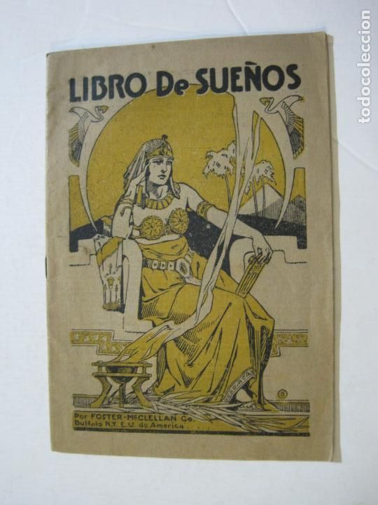 Collectionnisme Papier divers: LIBRO DE SUE&Ntilde;OS-FOSTER MC CLELLAN-PUBLICIDAD FARMACIA PILDORAS FOSTER-VER FOTOS-(K-927)
