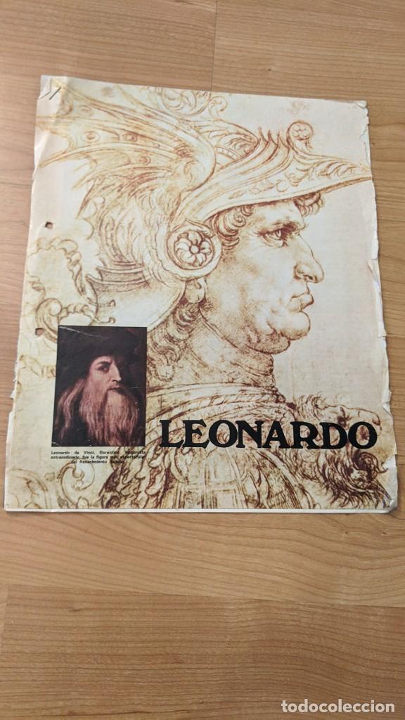 Outros artigos de papel: ANTIGUO MONOGR&Aacute;FICO &laquo;LEONARDO&raquo; (4 HOJAS)