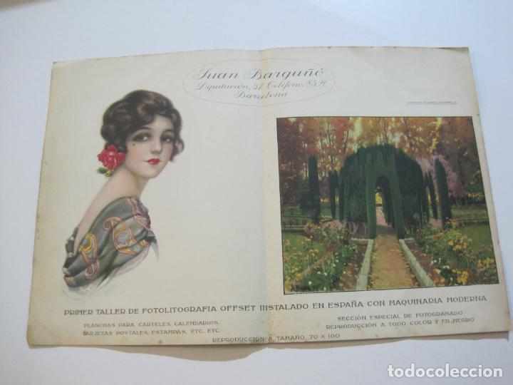 Outros artigos de papel: JUAN BARGU&Ntilde;O-PUBLICIDAD FOTOLITOGRAFIA-TORRAS DOMENECH-FABRICA PAPEL CONTINUO-VER FOTOS-(V-22.375)