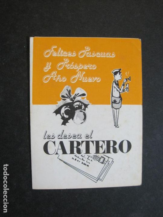 Collectionnisme Papier divers: EL CARTERO-A&Ntilde;O 1985-FELICITACION ANTIGUA DE NAVIDAD-VER FOTOS-(75.539)