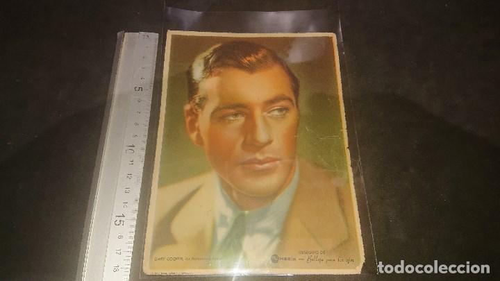 Otros Art&iacute;culos de Coleccionismo en Papel: PROPAGANDA GARY COOPER , OBSEQUIO DE UMBRIN BELLEZA PARA LOS OJOS , LEER DESCRIPCION
