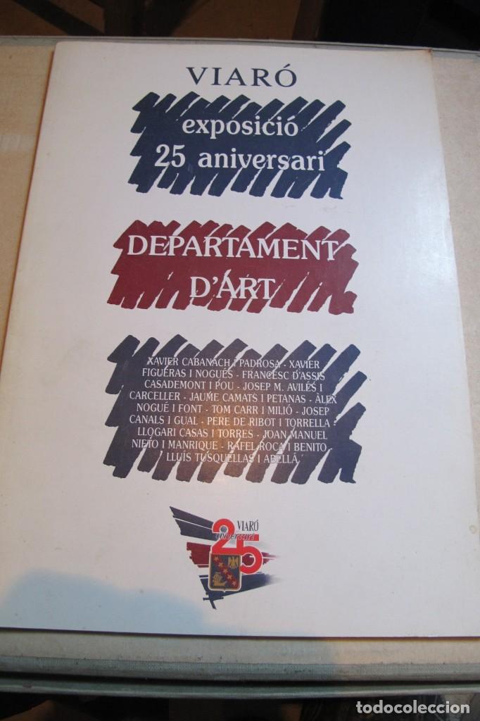 Otros art&iacute;culos de coleccionismo en papel: VIARO. EXPOSICIO 25 ANIVERSARI DEPARTAMENT D'ART. SALA BARCELONA 1989. CATALOGO CATALEG EXPOSICION