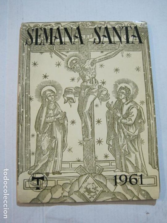 Collectionnisme Papier divers: BARCELONA-COFRADIA SAN MAGIN MARTIR-SEMANA SANTA-A&Ntilde;O 1961-PROGRAMA ANTIGUO-VER FOTOS-(K-991)