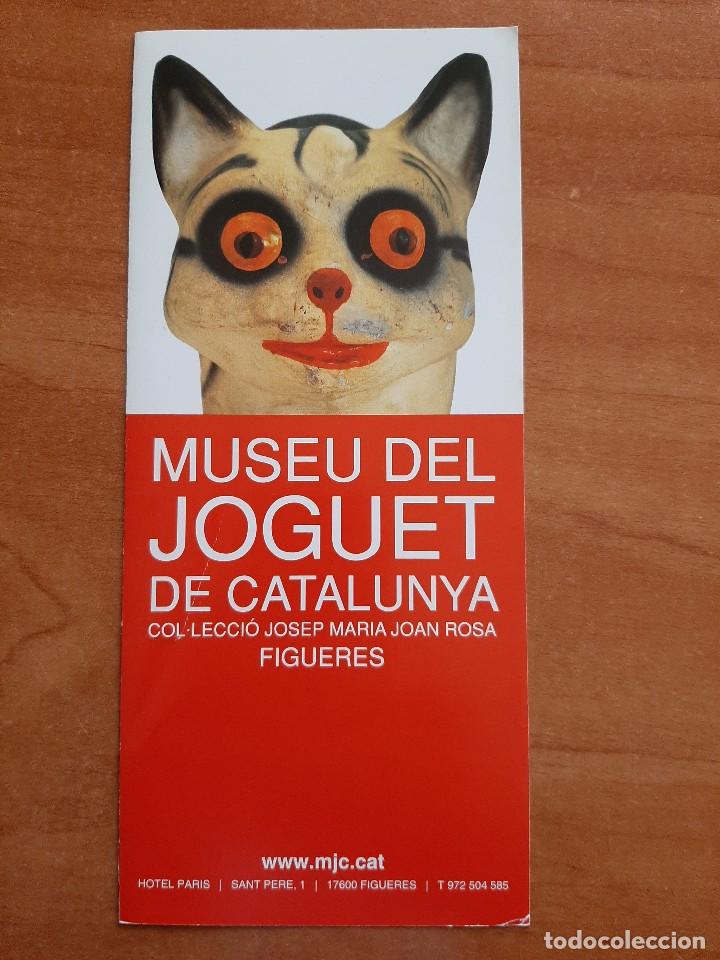 Otros art&iacute;culos de coleccionismo en papel: MUSEU DEL JUGUET DE CATALUNYA : FOLLETO PROMOCI&Oacute;N / UNA CARA GIRA SOBRE DAL&Iacute;