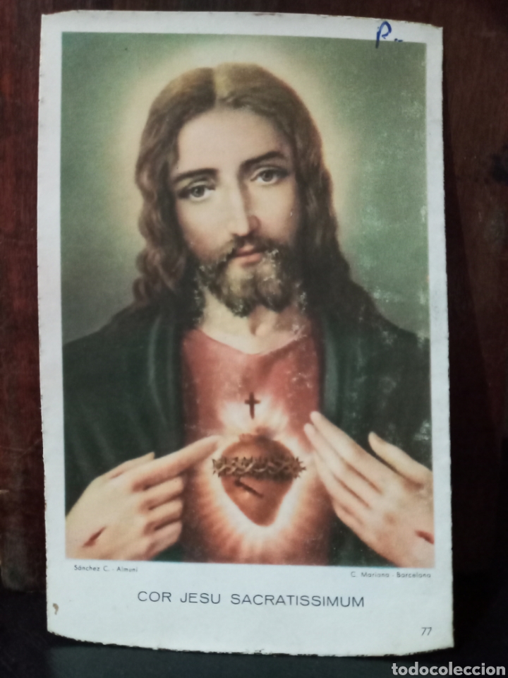 Otros art&iacute;culos de coleccionismo en papel: COR JESU SACRATISSIMUN.Sanchez C.Almuni