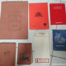 lote 7 libretas pequeñas. años 60/70. hojas en - Compra venta en