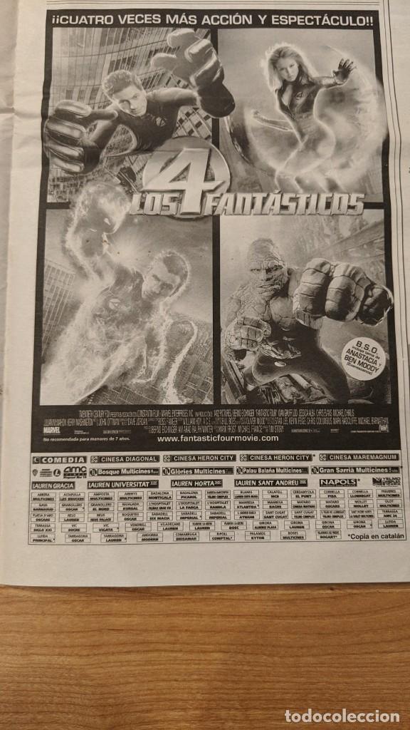 Paper Collecting Others: RECORTE DE PRENSA CINE &laquo;LOS 4 FANT&Aacute;STICOS&raquo;