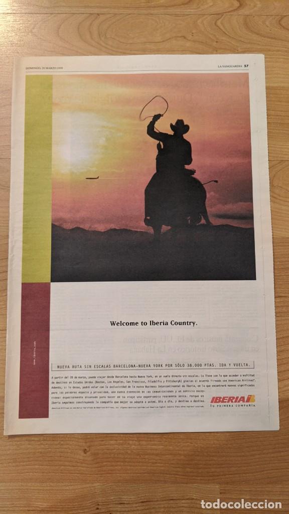 Collectionnisme Papier divers: ANUNCIO DE PRENSA &laquo;IBERIA&raquo; 1999