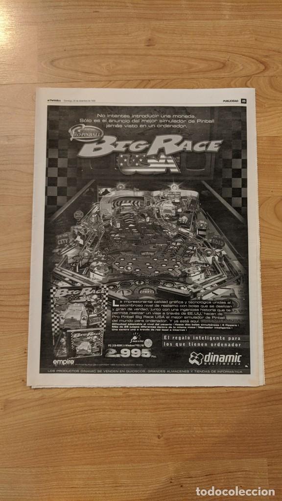 Paper Collecting Others: ANUNCIO DE PRENSA &laquo;DINAMIC&raquo; BIG RACE 1998