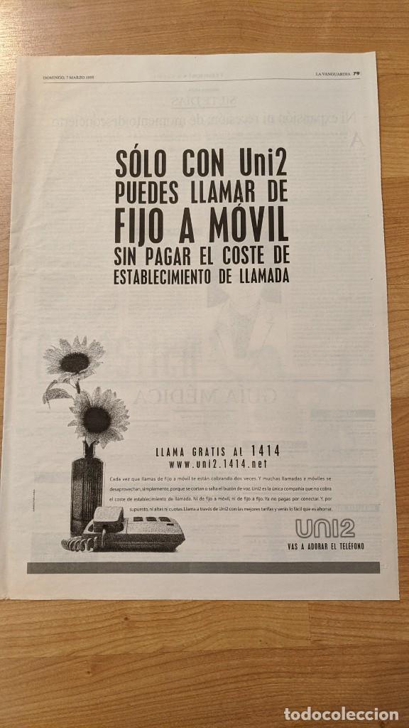 Paper Collecting Others: ANUNCIO DE PRENSA &laquo;UNI2&raquo; 1999