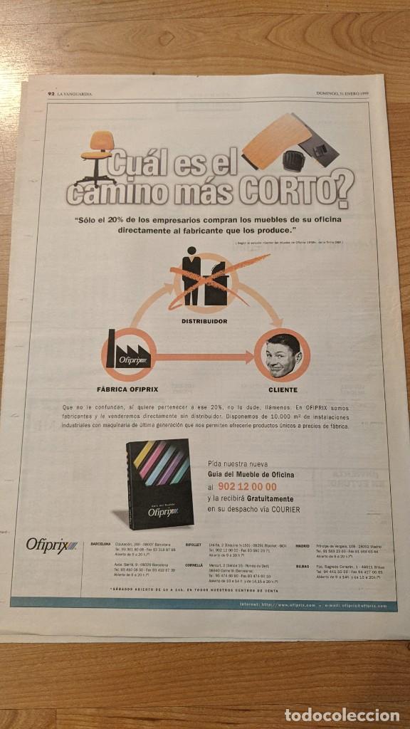 Collectionnisme Papier divers: ANUNCIO DE PRENSA &laquo;OFIPRIX&raquo; 1999