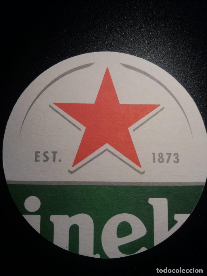 Otros Art&iacute;culos de Coleccionismo en Papel: Posavasos Heineken sin uso