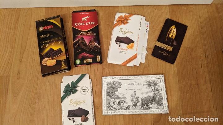 Collectionnisme Papier divers: LOTE 6 DIFERENTES ENVOLTORIOS CHOCOLATE