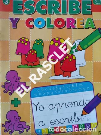 Paper Collecting Others: CUADERNO ESCRIBE Y COLOREA DE 3 A 5 A&Ntilde;OS