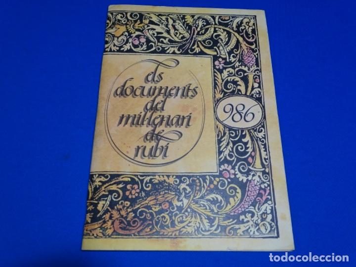 Otros Art&iacute;culos de Coleccionismo en Papel: ELS DOCUMENTS DEL MIL-LENARI DE RUB&Iacute;.NUMERO 414.1986.