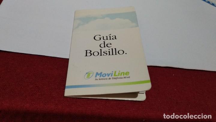 Otros art&iacute;culos de coleccionismo en papel: GU&Iacute;A DE BOLSILLO - MOVILINE SU SEVICIO DE TELEFONIA MOVIL - TELEFONICA - 1994
