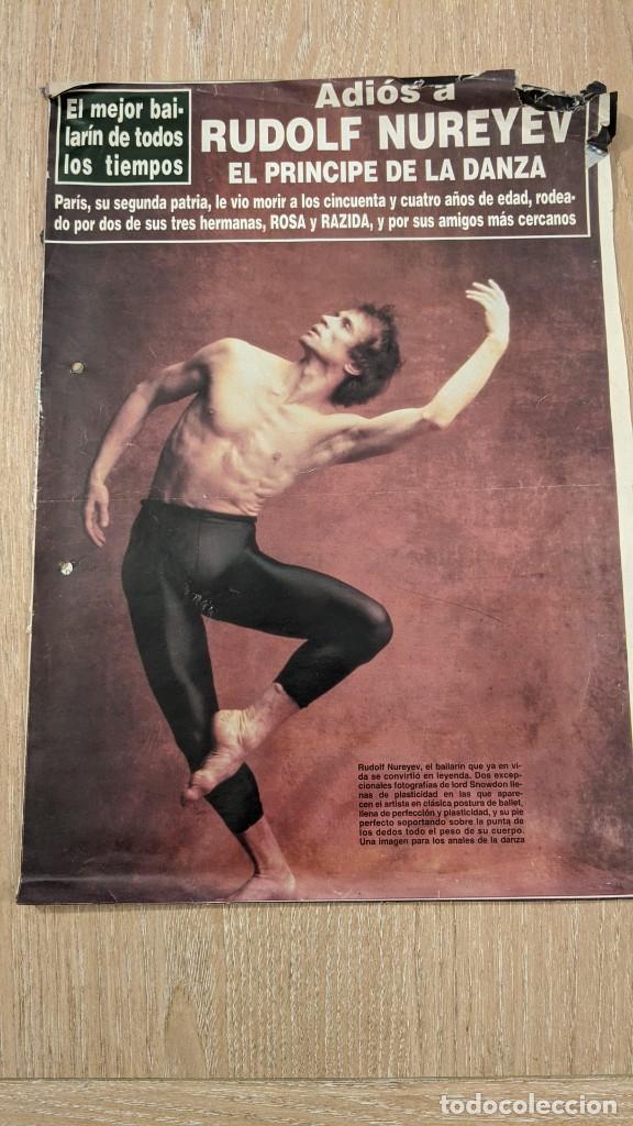 Collectionnisme Papier divers: ANTIGUO ART&Iacute;CULO DE PRENSA &laquo;RUDOLF NUREYEV, EL PR&Iacute;NCIPE DE LA DANZA&raquo; (4 HOJAS)