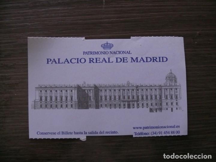 Otros Art&iacute;culos de Coleccionismo en Papel: Entrada Palacio Real de Madrid. A&ntilde;o 2009