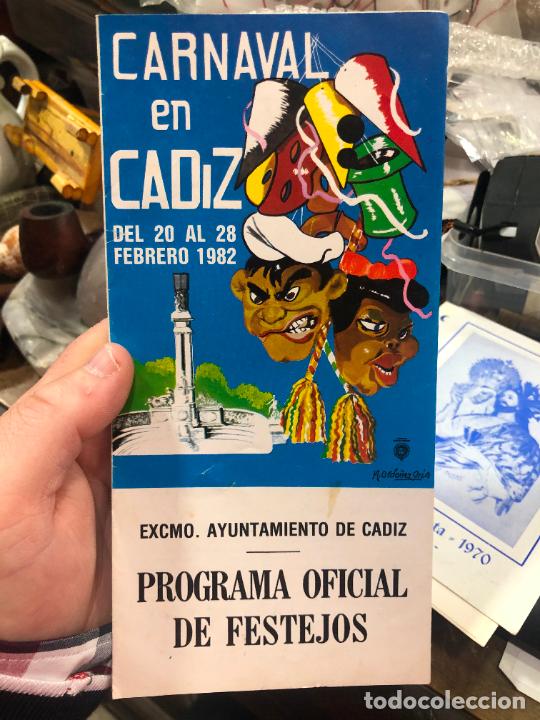 Otros Art&iacute;culos de Coleccionismo en Papel: PROGRAMA CARNAVAL DE CADIZ A&Ntilde;O 1982