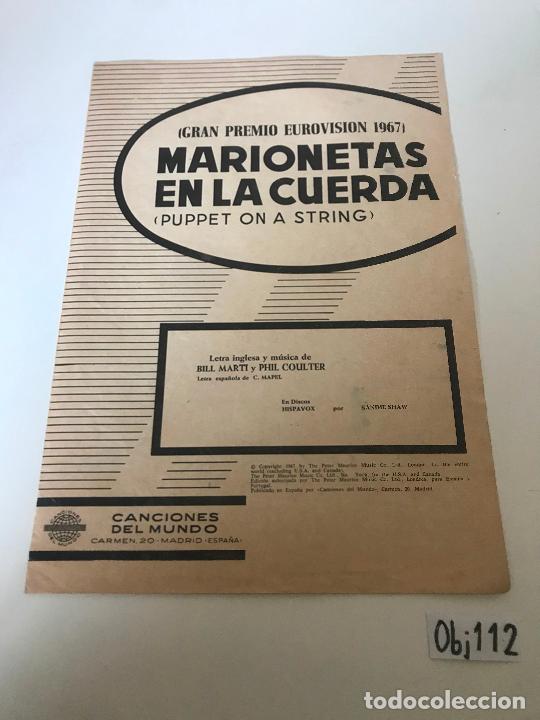 Otros art&iacute;culos de coleccionismo en papel: MARIONETA EN LA CUERDA - Foto 1