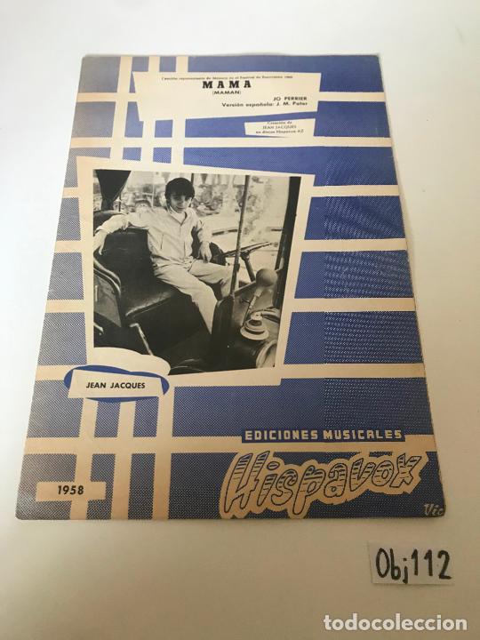 Otros art&iacute;culos de coleccionismo en papel: MAM&Aacute; - EDICIONES MUSICALES HISPAVOX - Foto 1