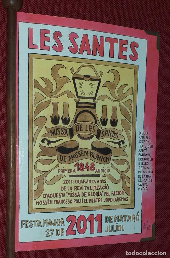 Otros Art&iacute;culos de Coleccionismo en Papel: BANDER&Iacute;N FESTES DE LES SANTES DE MATAR&Oacute; 2011