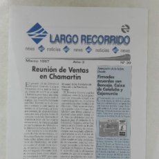 Otros Artículos de Coleccionismo en Papel: BOLETIN 4PG - LARGO RECORRIDO NEWS 1997 - RENFE TREN FERROCARRIL