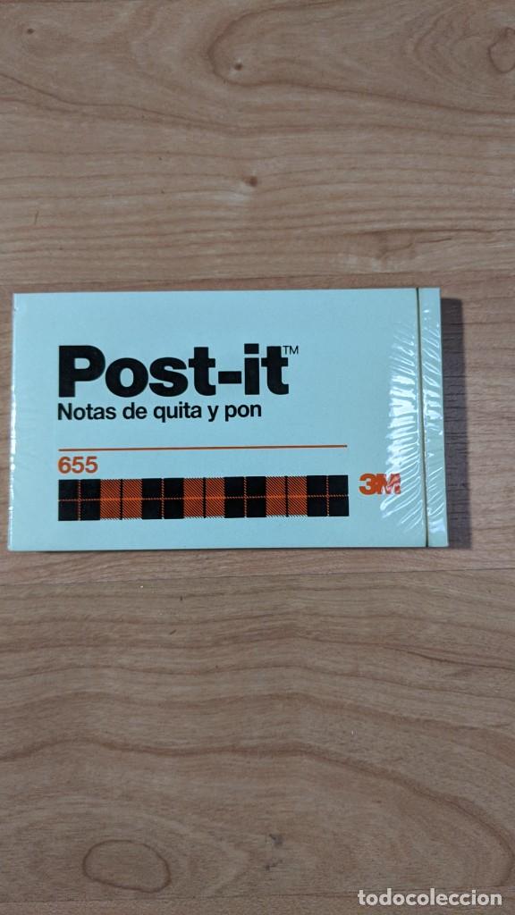 Sammelleidenschaft Andere Papierartikel: BLOC DE NOTAS ADHESIVAS POST-IT COLOZ AZUL TAMA&Ntilde;O GRANDE